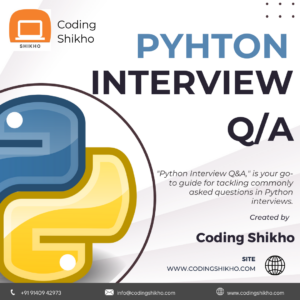 Python Interview Questions Answer